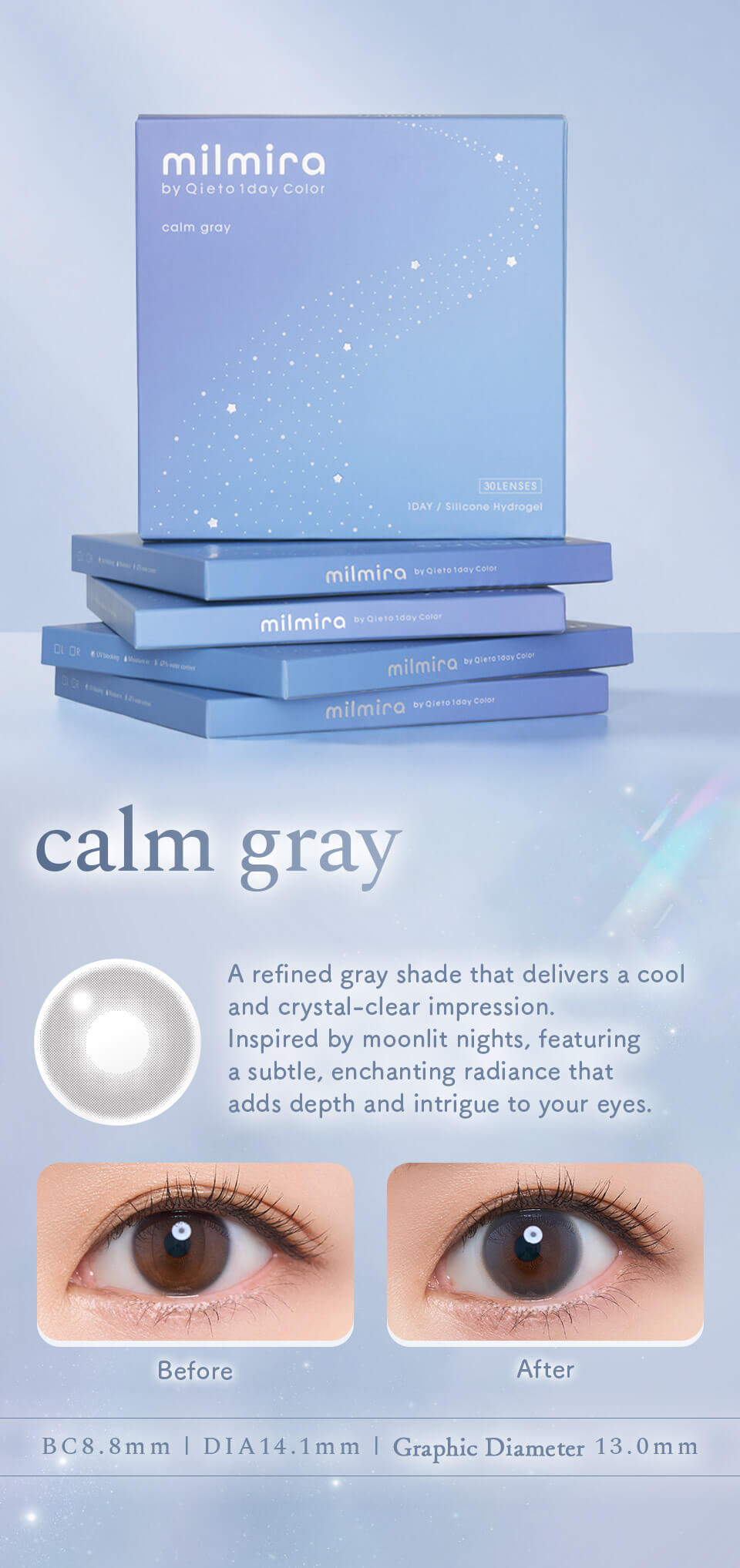 calm gray