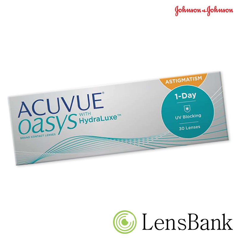 Acuvue Oasys 1Day with HydraLuxe Astigmatism (30 Pack) SAVELENS