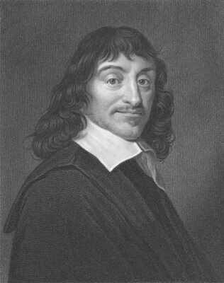 Artist portrait of René Descartes 