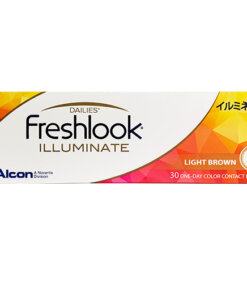 FreshLook Illuminate (Light Brown) (30 Pack) contact lens package