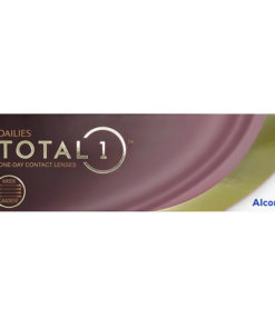 Product packaging of Dailies Total 1 contact lenses.