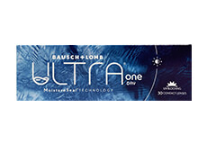 Bausch + Lomb ULTRA ONE DAY contact lens package