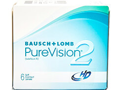 PureVision 2 HD (6 Pack) contact lens package
