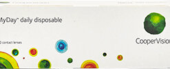MyDay contact lens package