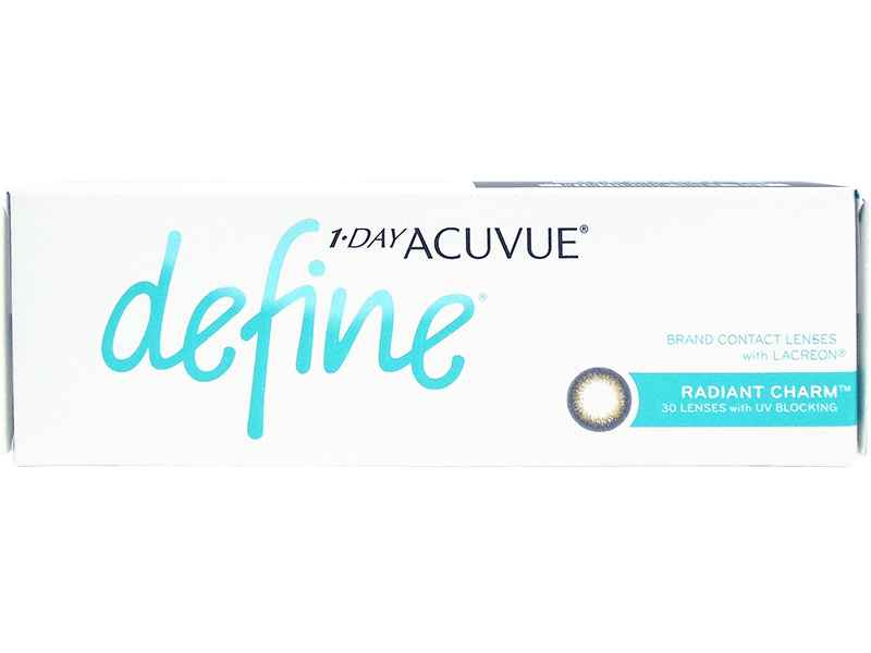 1 Day Acuvue Define Radiant Charm - Front view of the product