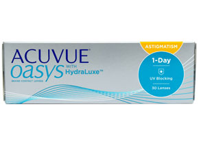Acuvue Oasys 1-Day with HydraLuxe Astigmatism (30 Pack)