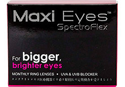 Maxi Eyes Brown Monthly (2 Pack)