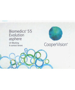 Biomedics 55 Evolution contact lens package