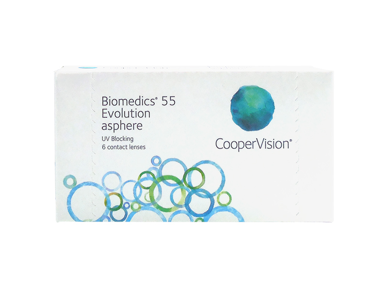 coopervision ocufilcon d 55 asphere